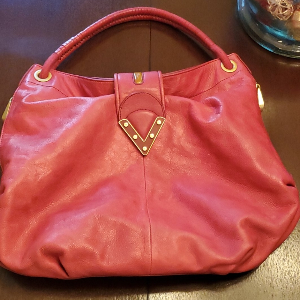 Pour La Victoire Red Hobo Bag